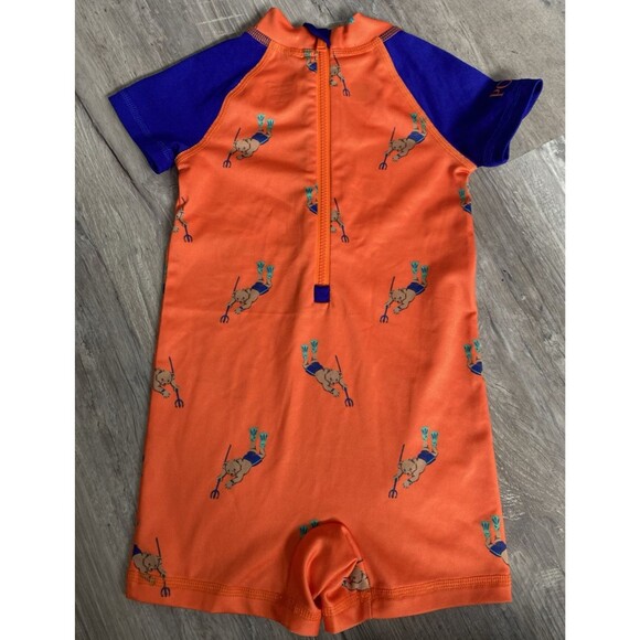 Polo Ralph Lauren Baby Boy Polo Bear Rash Guard/ Swim Gear 9-12 Months - Picture 5 of 8